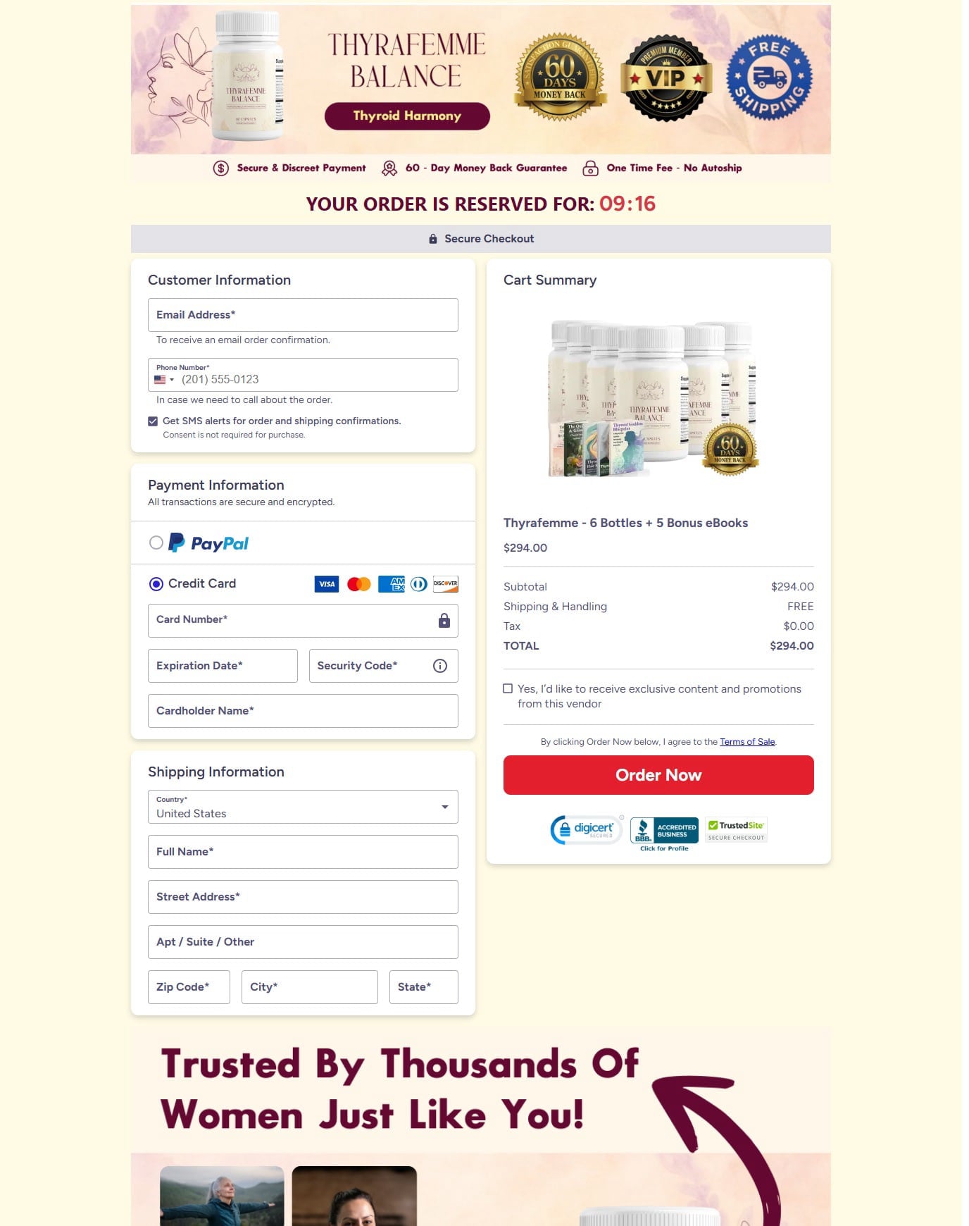  Thyrafemme Balance buy now