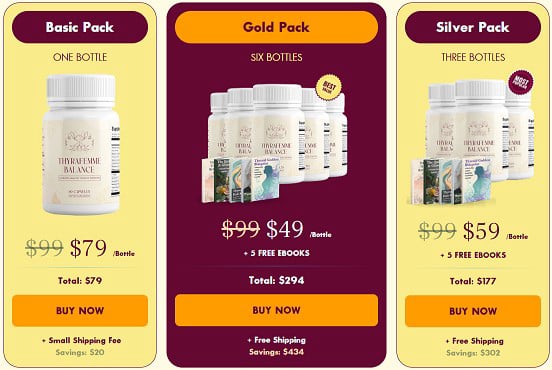 3 Days Thyrafemme Balance Offer